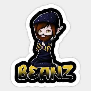 Beanz Chibi Sticker